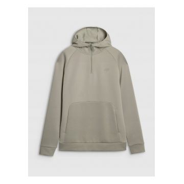 Hanorac de trening  kaki - uscare rapida - fara fermoar - bumbac