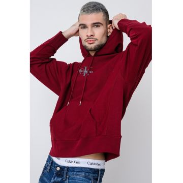 Hanorac din amestec de bumbac cu buzunar kangaroo