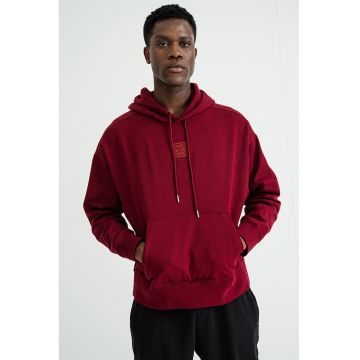 Hanorac din amestec de bumbac cu buzunar kangaroo