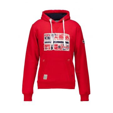 Hanorac din amestec de bumbac cu imprimeu Gpepe