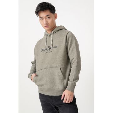 Hanorac din amestec de bumbac cu logo