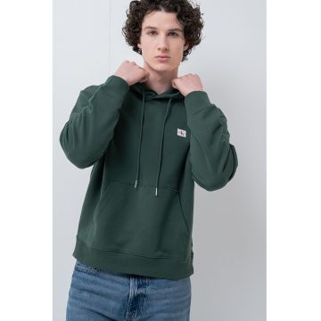 Hanorac din bumbac cu buzunar kangaroo