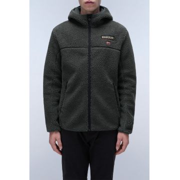 Hanorac din fleece cu fermoar Hanorac din fleece cu fermoar