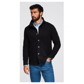 Hanorac elegant cu nasturi si guler inalt  OM-SSZP-0240