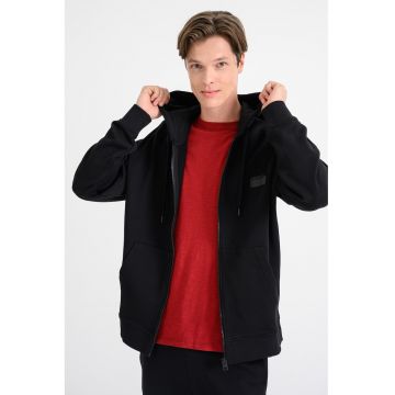 Hanorac lejer cu fermoar Delastomer