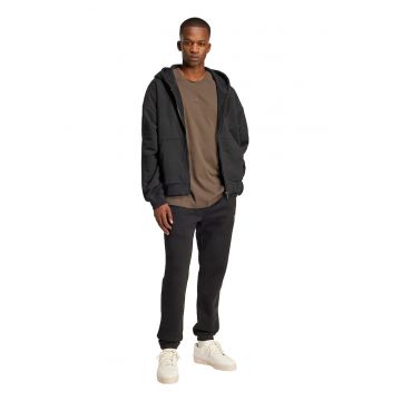 Hanorac lejer de bumbac cu fermoar