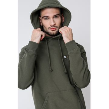 Hanorac regular fit cu buzunar kangaroo