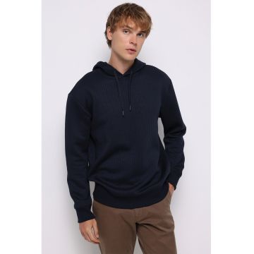 Hanorac striat cu model uni Hanorac striat cu model uni