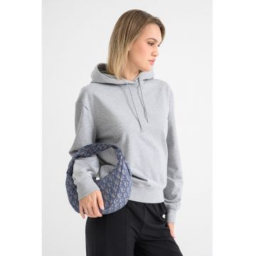 Hanorac uni din amestec de bumbac