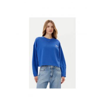 Hanorc dama  767368-02 - Bumbac/Poliester - Albastru