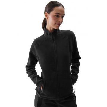 Polar Femei  Polartec Micro Series Negru Intens – Izolatie Termica si Confort Maxi - Buzunare cu Fermoar - Guler Inalt - AW24