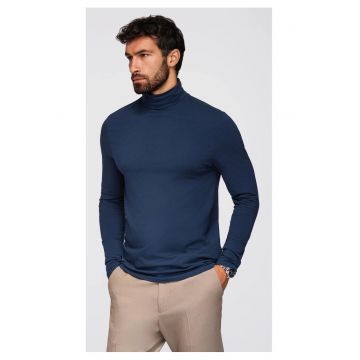 Pulover cu guler inalt si maneci lungi  OM-LSCL-0130