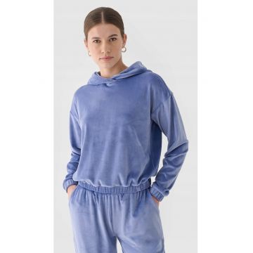 Sportstyle  Velur Denim cu Gluga Regular