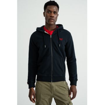 SUPERDRY - Hanorac slim-fit cu fermoar