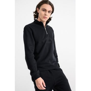 Bluza de trening cu fenta cu fermoar Bleecker