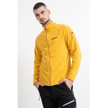 Bluza de trening cu fermoar si logo