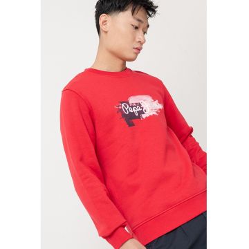 Bluza de trening cu imprimeu logo