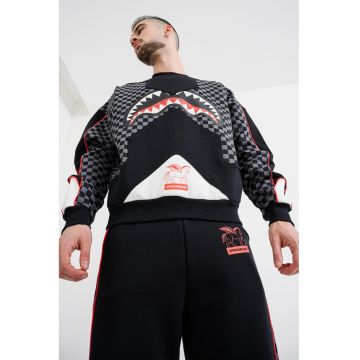 Bluza de trening cu imprimeu Triple Decker