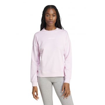 Bluza de trening cu maneci cazute si decolteu la baza gatului