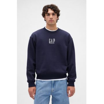 Bluza de trening cu maneci cazute si logo