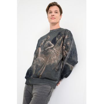 Bluza de trening cu model grafic