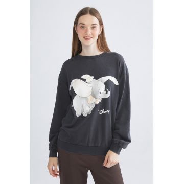 Bluza de trening de bumbac cu design grafic