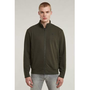 Bluza de trening din amestec de bumbac organic cu fermoar Nifous
