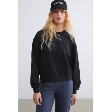 Bluza de trening din amestec de modal