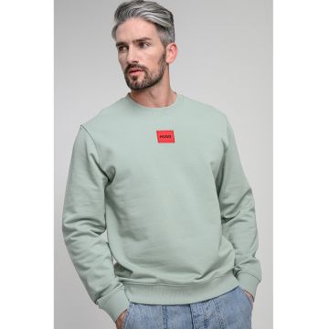 Bluza de trening din bumbac cu decolteu la baza gatului Diragol