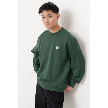 Bluza de trening lejera cu decolteu la baza gatului