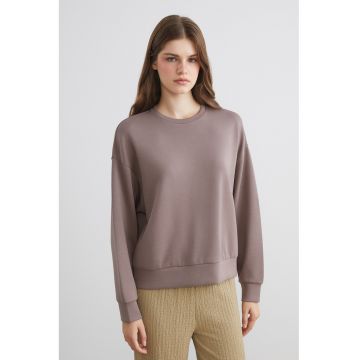 Bluza de trening lejera din amestec de bumbac