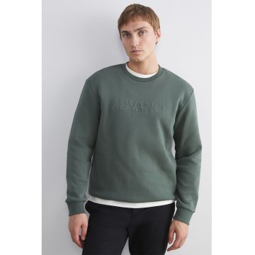 Bluza de trening regular-fit cu decolteu la baza gatului