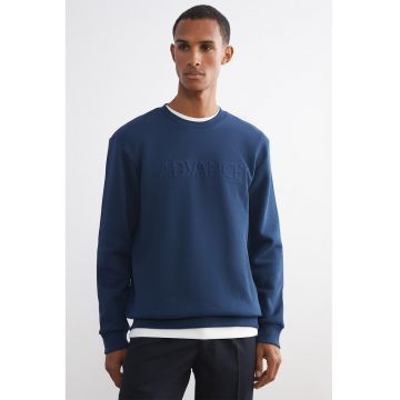 Bluza de trening regular-fit cu decolteu la baza gatului