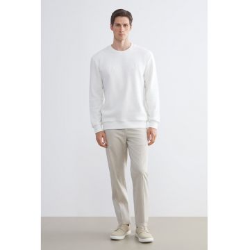 Bluza de trening regular-fit cu decolteu la baza gatului