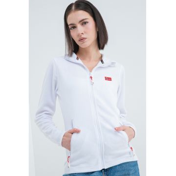 Bluza de trening slim fit cu fermnoar Ulyssia