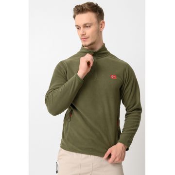 Bluza de trening slim fit cu fermoar Ulysse