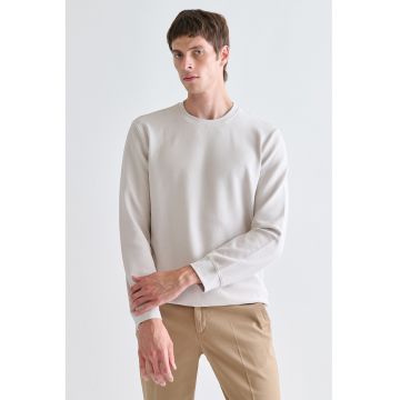 Bluza de trening uni cu decolteu la baza gatului