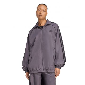 Bluza lejera de trening cu fermoar