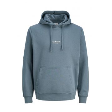 Hanorac barbati - Jack Jones - albastru - 80% bumbac organic - 20% poliester reciclat -