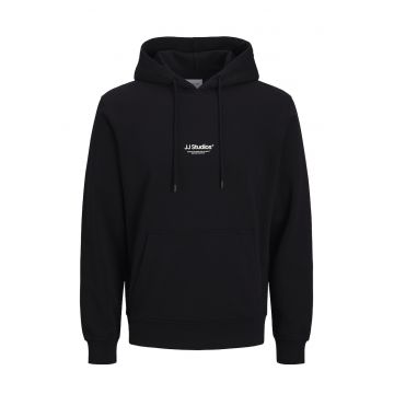 Hanorac barbati - Jack Jones - bumbac organic/poliester - negru -