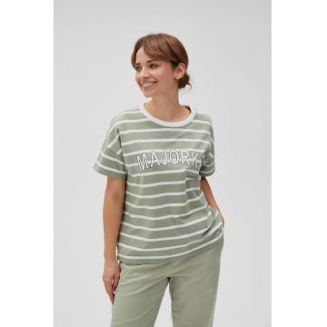 Hanorac  cu dungi - bumbac