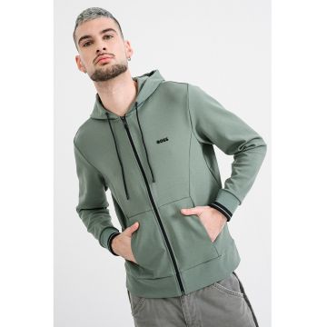 Hanorac cu fermoar si buzunare Zone