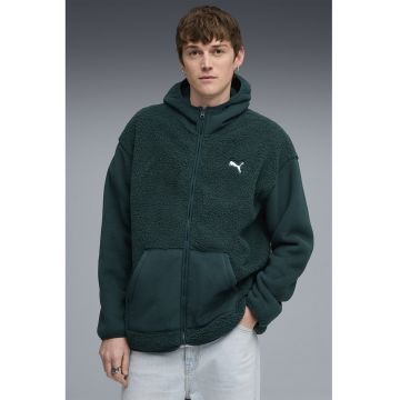 Hanorac cu fermoar si logo