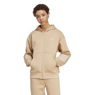 Hanorac cu fermoar si model in dungi Future Icons 3