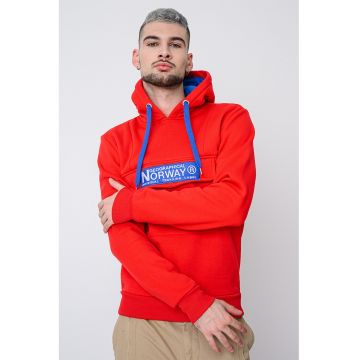 Hanorac cu imprimeu logo Gadrien