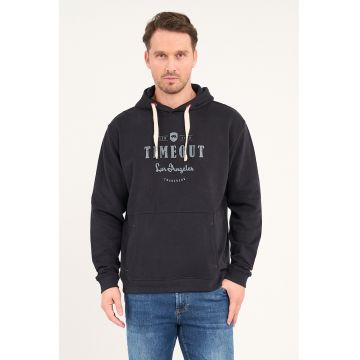 Hanorac cu logo si buzunar kangaroo