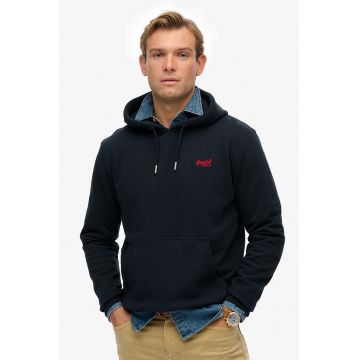 Hanorac cu logo si buzunar kangaroo Essential