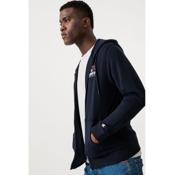 Hanorac cu logo si fermoar