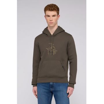 Hanorac de bumbac cu logo