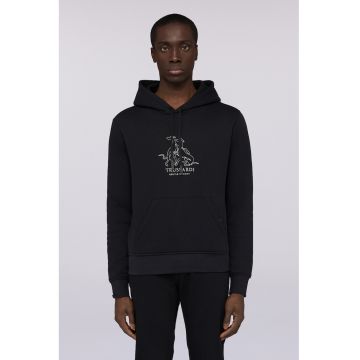 Hanorac de bumbac cu logo